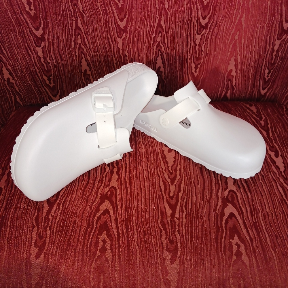 BIRKENSTOCK Boston Ava White Size 42 US UNISEX L11 M9 New In Box
